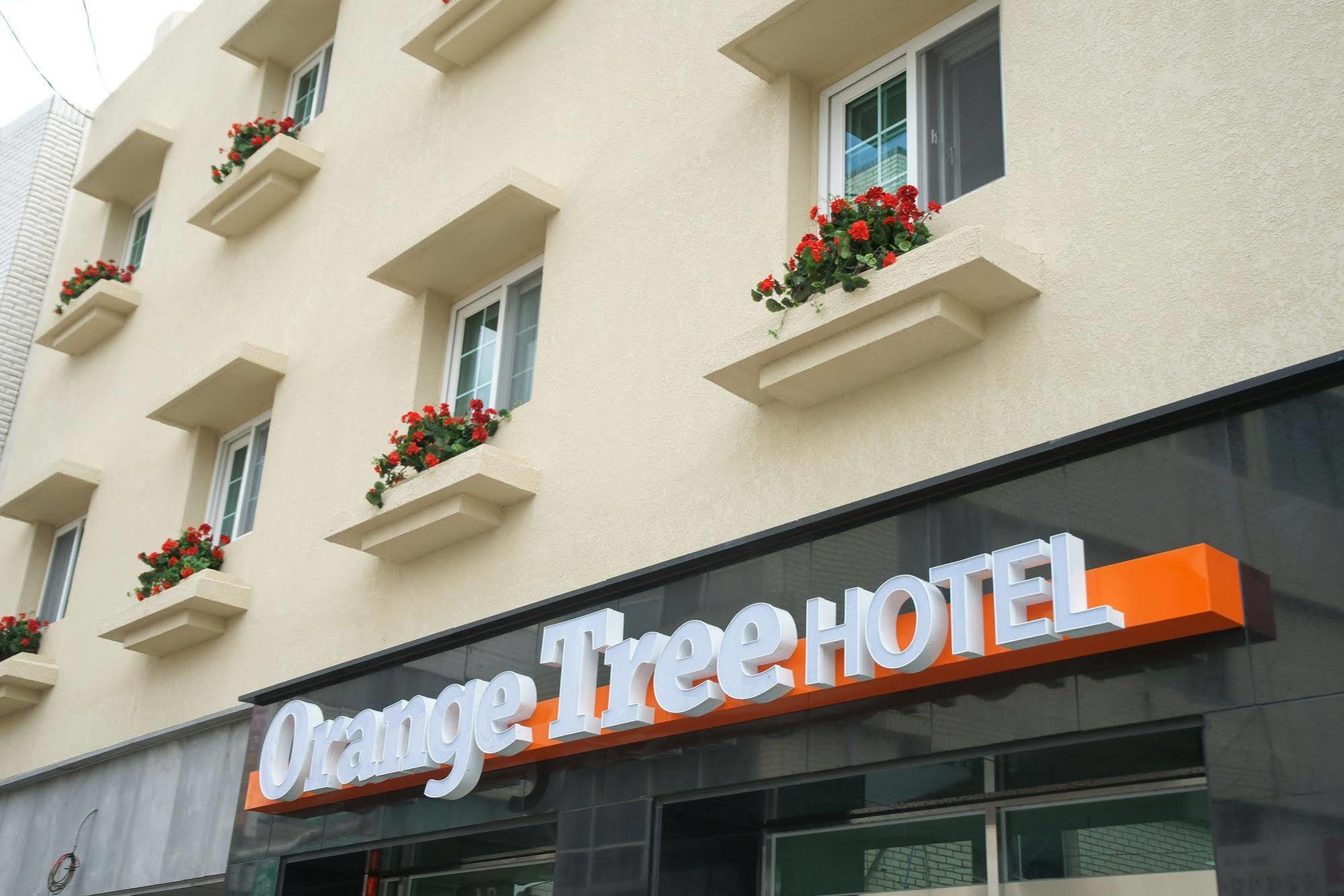 Orange Tree Hotel Čedžu Exteriér fotografie